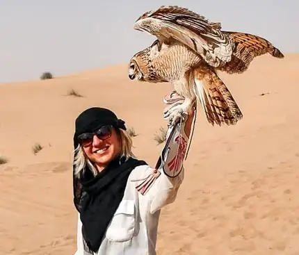 Exploring Wildlife on a Morning Desert Safari